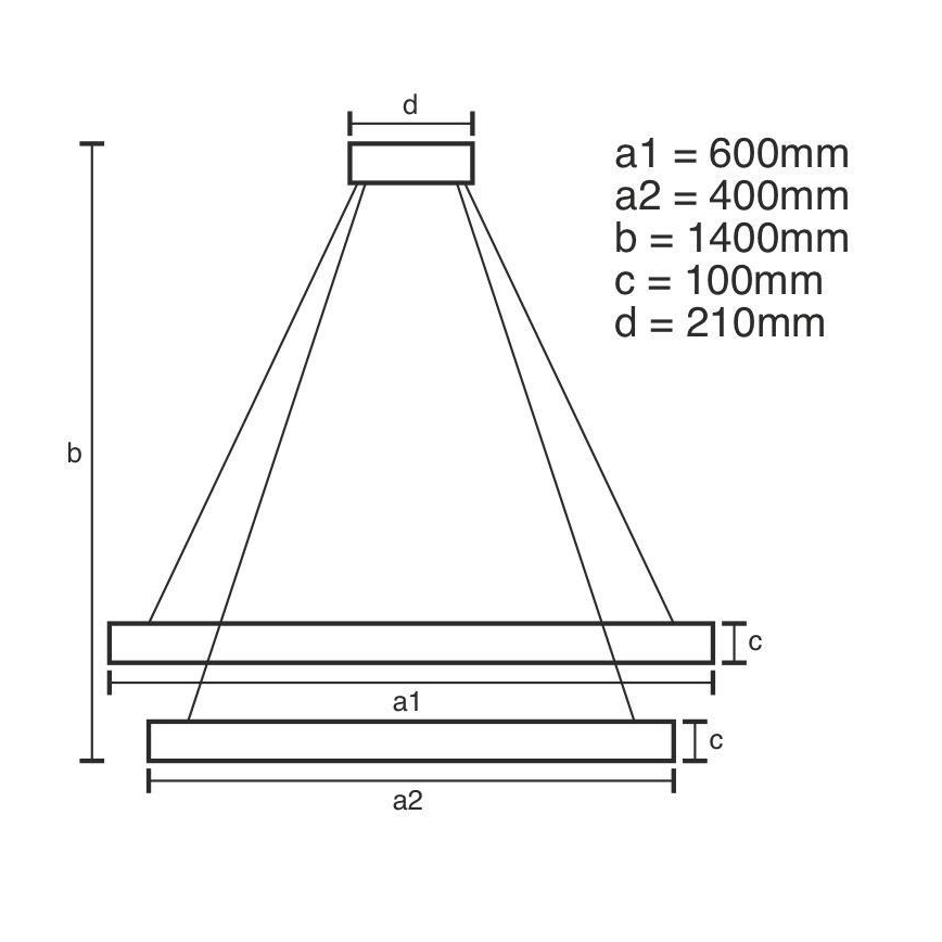 LED Aptumšojama kristāla lustra ar auklu LED/65W/230V 3000-6500K spīdīgi hromēts + tālvadības pults
