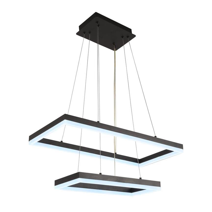 LED Aptumšojama lustra ar auklu LED/65W/230V 3000-6500K + tālvadības pults
