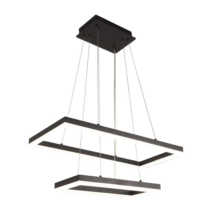 LED Aptumšojama lustra ar auklu LED/65W/230V 3000-6500K + tālvadības pults