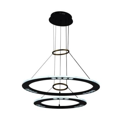LED Aptumšojama lustra ar auklu LED/65W/230V 3000-6500K + tālvadības pults