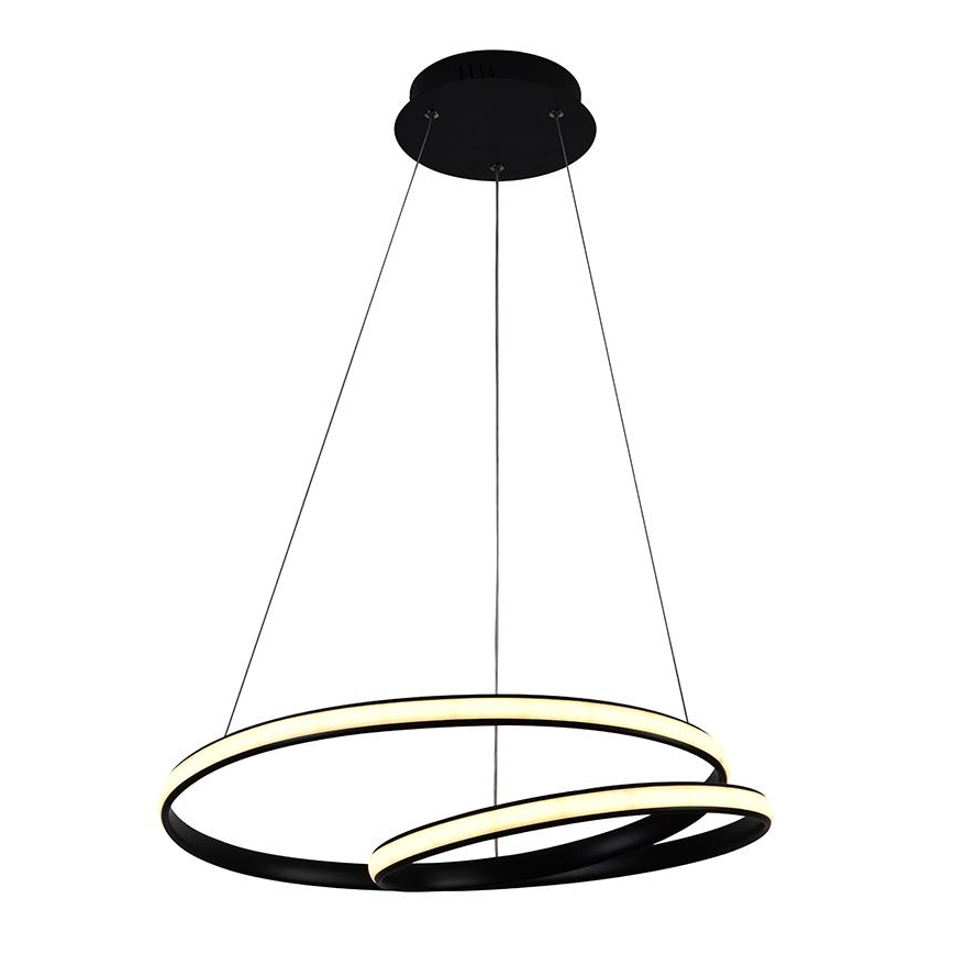 LED Aptumšojama lustra ar auklu LED/65W/230V 3000-6500K d. 56 cm + tālvadības pults