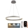 LED Aptumšojama lustra ar auklu LED/70W/230V 3000-6500K d. 60 cm + tālvadības pults