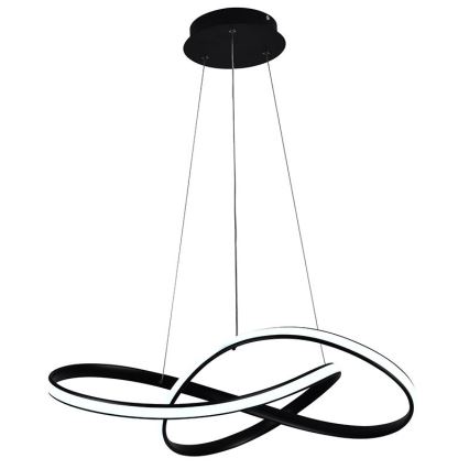 LED Aptumšojama lustra ar auklu LED/70W/230V 3000-6500K d. 55 cm + tālvadības pults