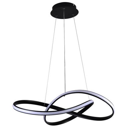 LED Aptumšojama lustra ar auklu LED/70W/230V 3000-6500K d. 55 cm + tālvadības pults