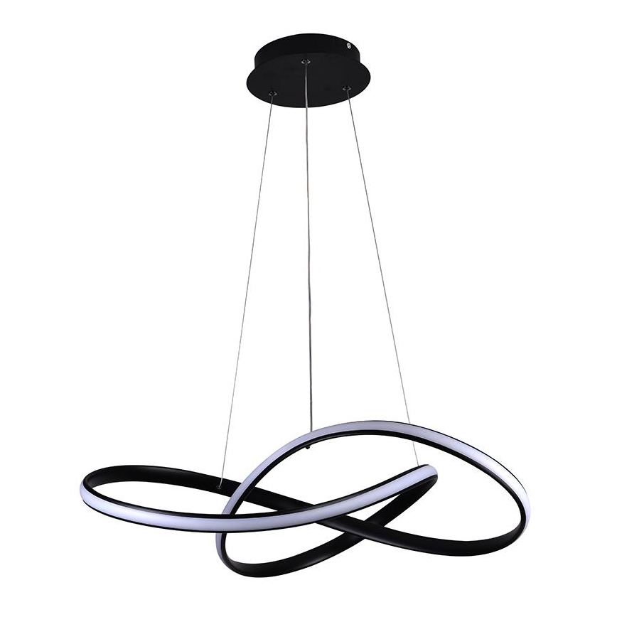 LED Aptumšojama lustra ar auklu LED/70W/230V 3000-6500K d. 55 cm + tālvadības pults