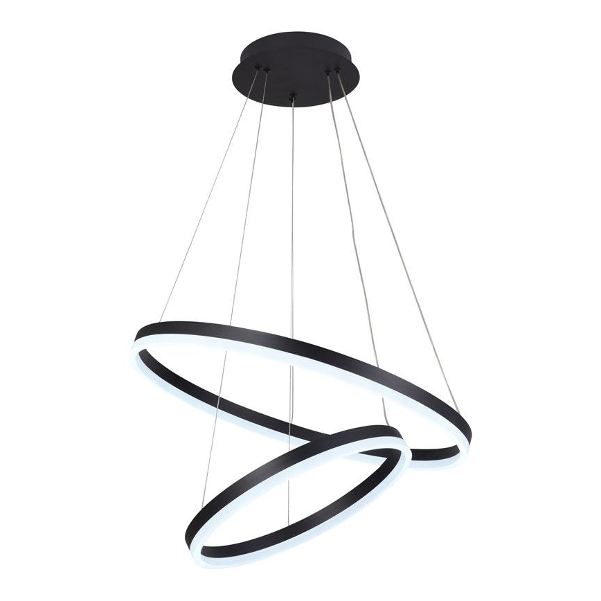 LED Aptumšojama lustra ar auklu LED/70W/230V 3000-6500K d. 60 cm + tālvadības pults