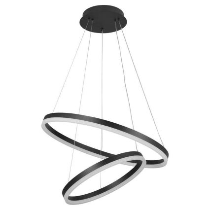 LED Aptumšojama lustra ar auklu LED/70W/230V 3000-6500K d. 60 cm + tālvadības pults