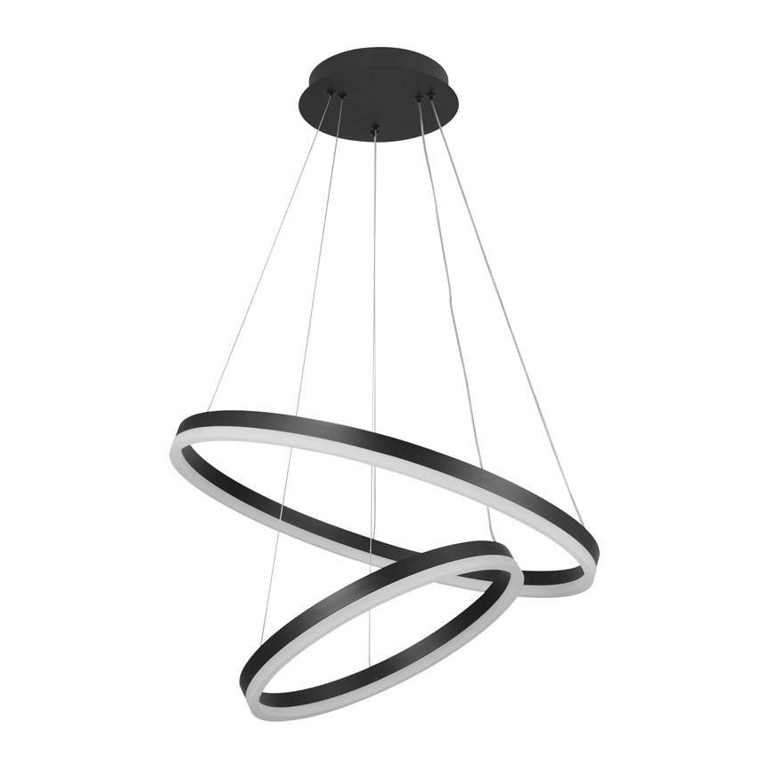 LED Aptumšojama lustra ar auklu LED/70W/230V 3000-6500K d. 60 cm + tālvadības pults