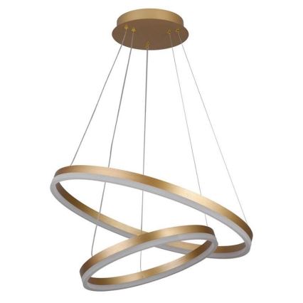 LED Aptumšojama lustra ar auklu LED/70W/230V 3000-6500K d. 60 cm + tālvadības pults