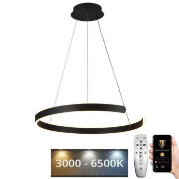 LED Aptumšojama lustra ar auklu LED/70W/230V 3000-6500K + tālvadības pults