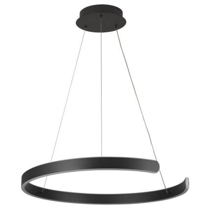 LED Aptumšojama lustra ar auklu LED/70W/230V 3000-6500K d. 60 cm + tālvadības pults