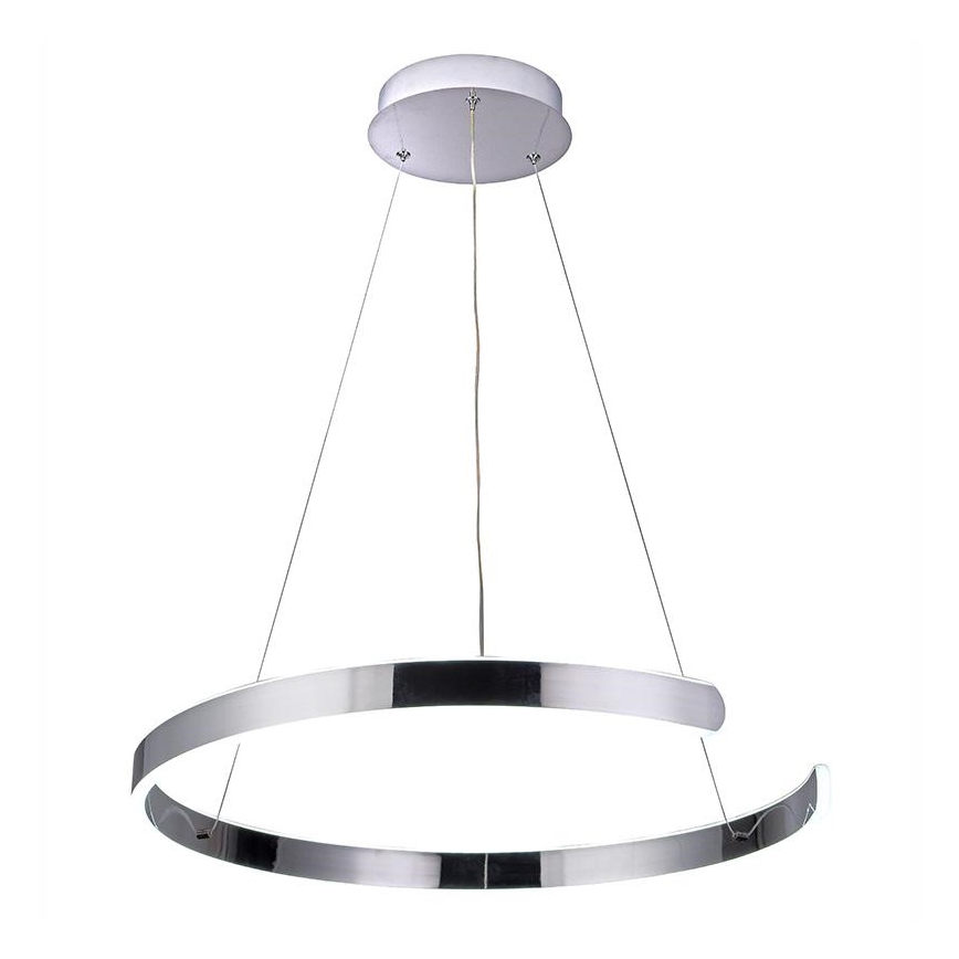 LED Aptumšojama lustra ar auklu LED/70W/230V 3000-6500K d. 60 cm + tālvadības pults