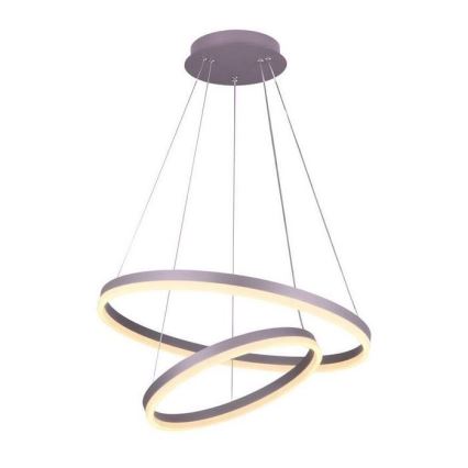 LED Aptumšojama lustra ar auklu LED/70W/230V 3000-6500K d. 60 cm + tālvadības pults