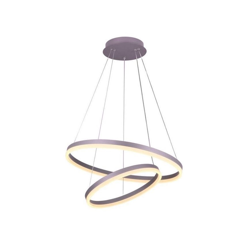 LED Aptumšojama lustra ar auklu LED/70W/230V 3000-6500K d. 60 cm + tālvadības pults