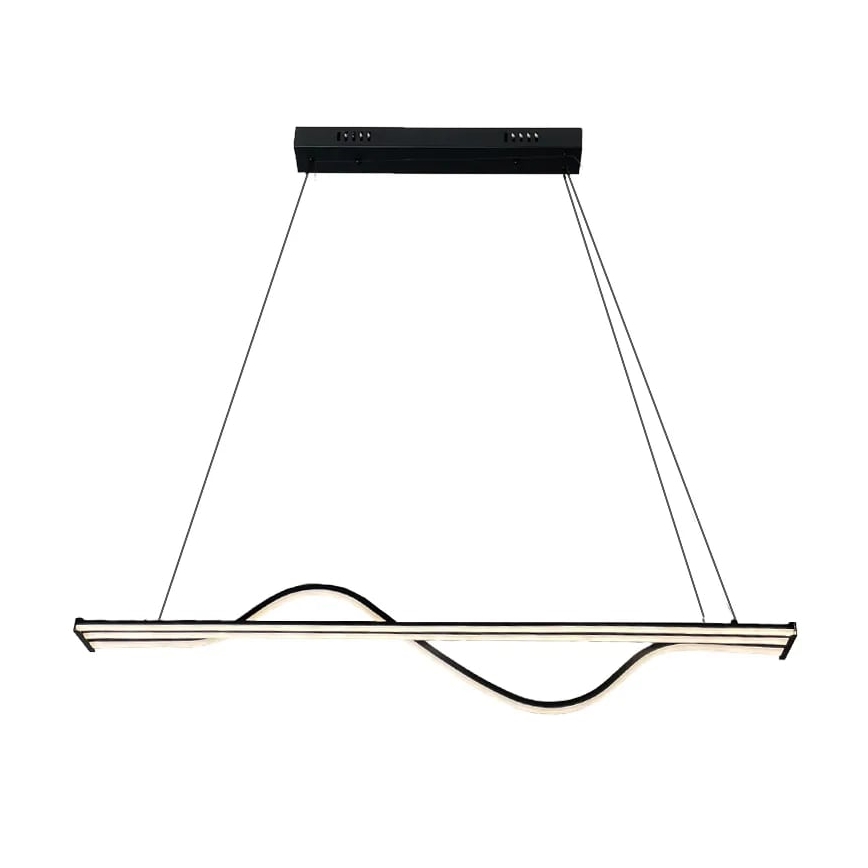 LED Aptumšojama lustra ar auklu LED/70W/230V 3000-6500K + tālvadības pults