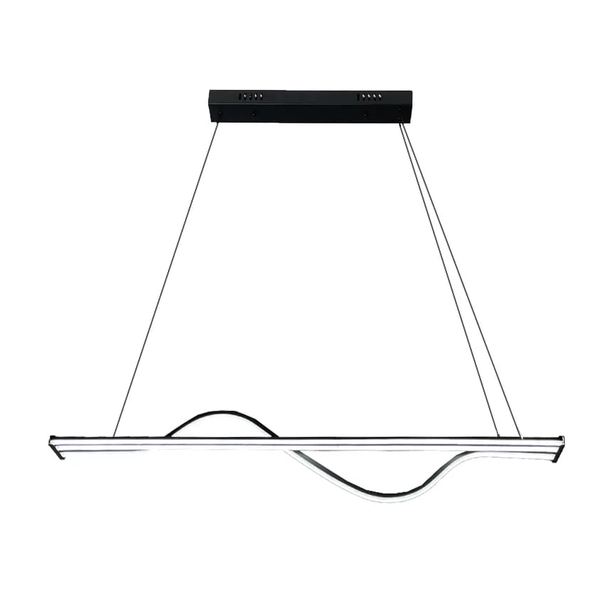 LED Aptumšojama lustra ar auklu LED/70W/230V 3000-6500K + tālvadības pults