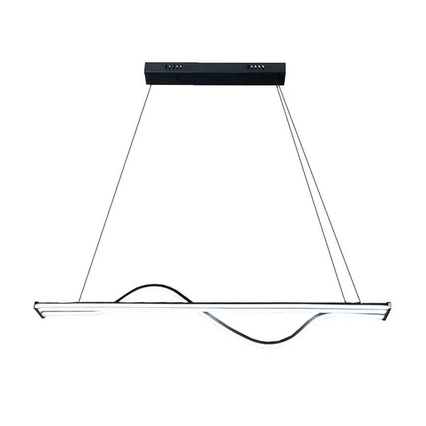 LED Aptumšojama lustra ar auklu LED/70W/230V 3000-6500K + tālvadības pults