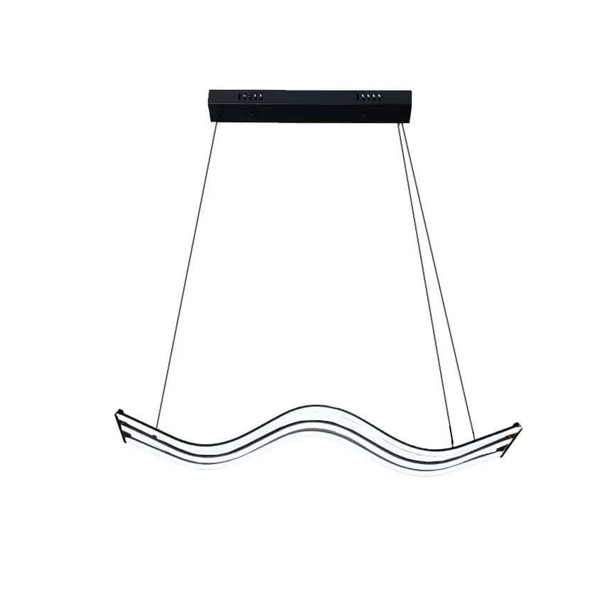 LED Aptumšojama lustra ar auklu LED/70W/230V 3000-6500K + tālvadības pults