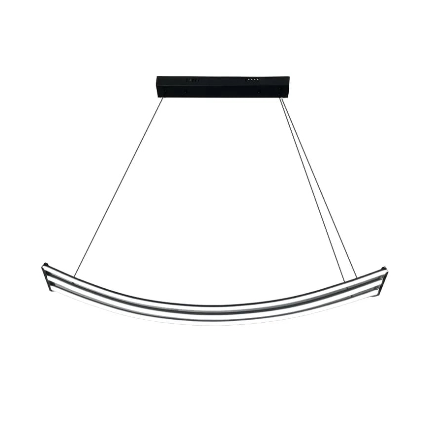 LED Aptumšojama lustra ar auklu LED/70W/230V 3000-6500K + tālvadības pults