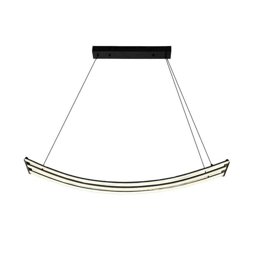 LED Aptumšojama lustra ar auklu LED/70W/230V 3000-6500K + tālvadības pults