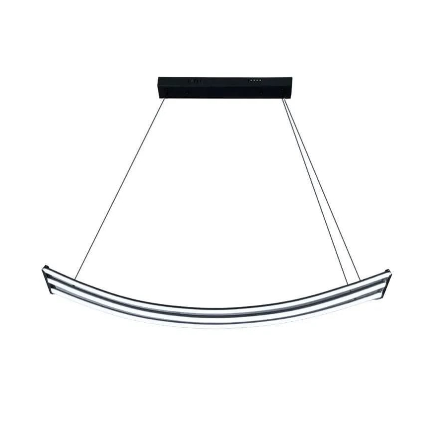LED Aptumšojama lustra ar auklu LED/70W/230V 3000-6500K + tālvadības pults