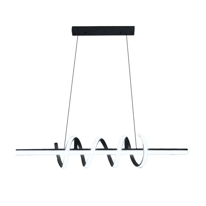 LED Aptumšojama lustra ar auklu LED/70W/230V 3000-6500K + tālvadības pults