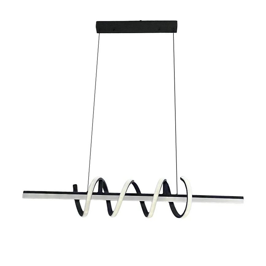 LED Aptumšojama lustra ar auklu LED/70W/230V 3000-6500K + tālvadības pults