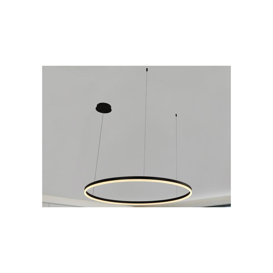 LED Aptumšojama lustra ar auklu LED/72W/230V 3000-6500K d. 100 cm + tālvadības pults