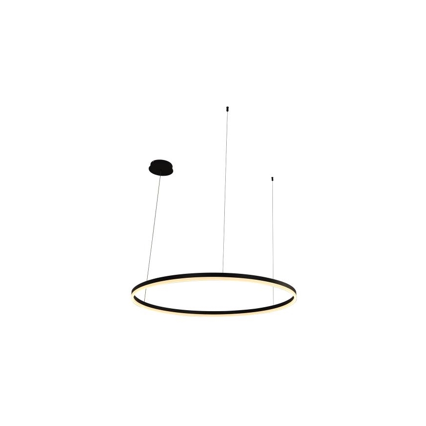 LED Aptumšojama lustra ar auklu LED/72W/230V 3000-6500K d. 100 cm + tālvadības pults
