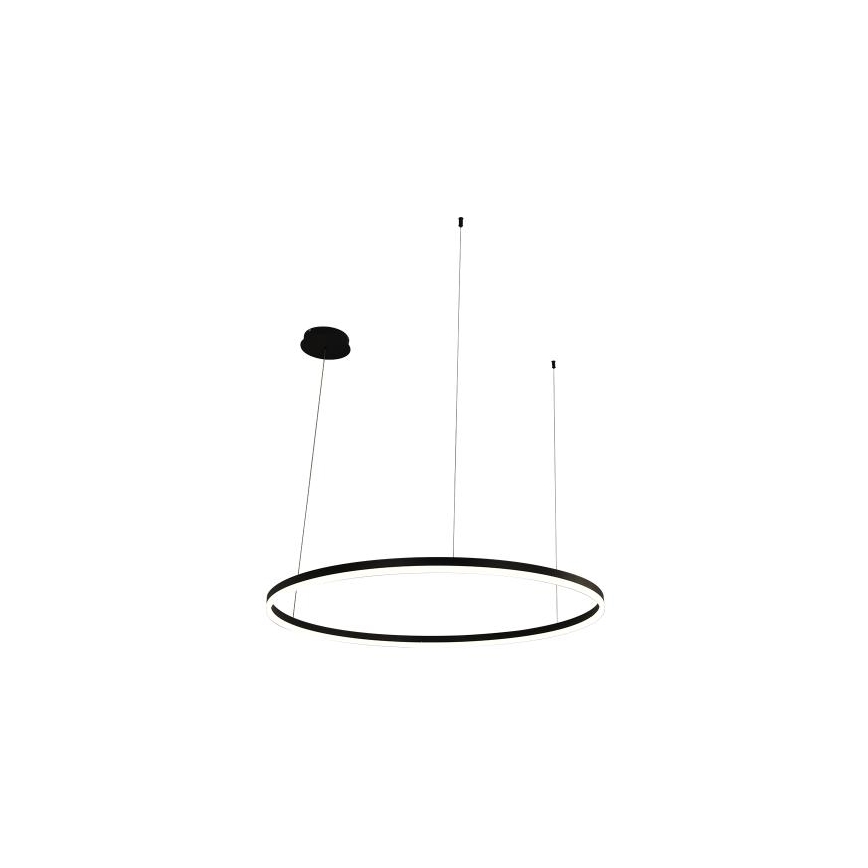 LED Aptumšojama lustra ar auklu LED/72W/230V 3000-6500K d. 100 cm + tālvadības pults