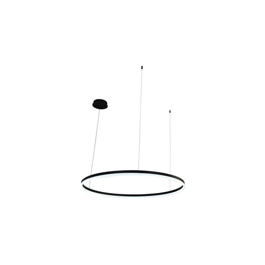 LED Aptumšojama lustra ar auklu LED/72W/230V 3000-6500K d. 100 cm + tālvadības pults