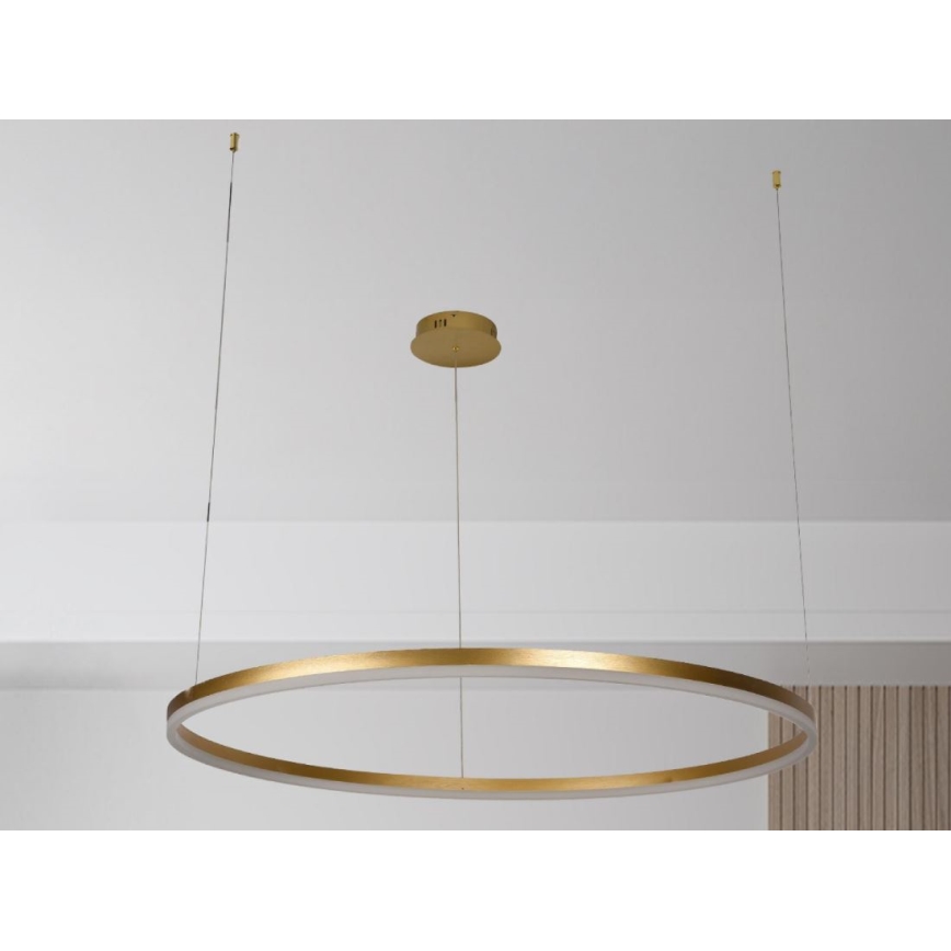 LED Aptumšojama lustra ar auklu LED/72W/230V 3000-6500K + tālvadības pults