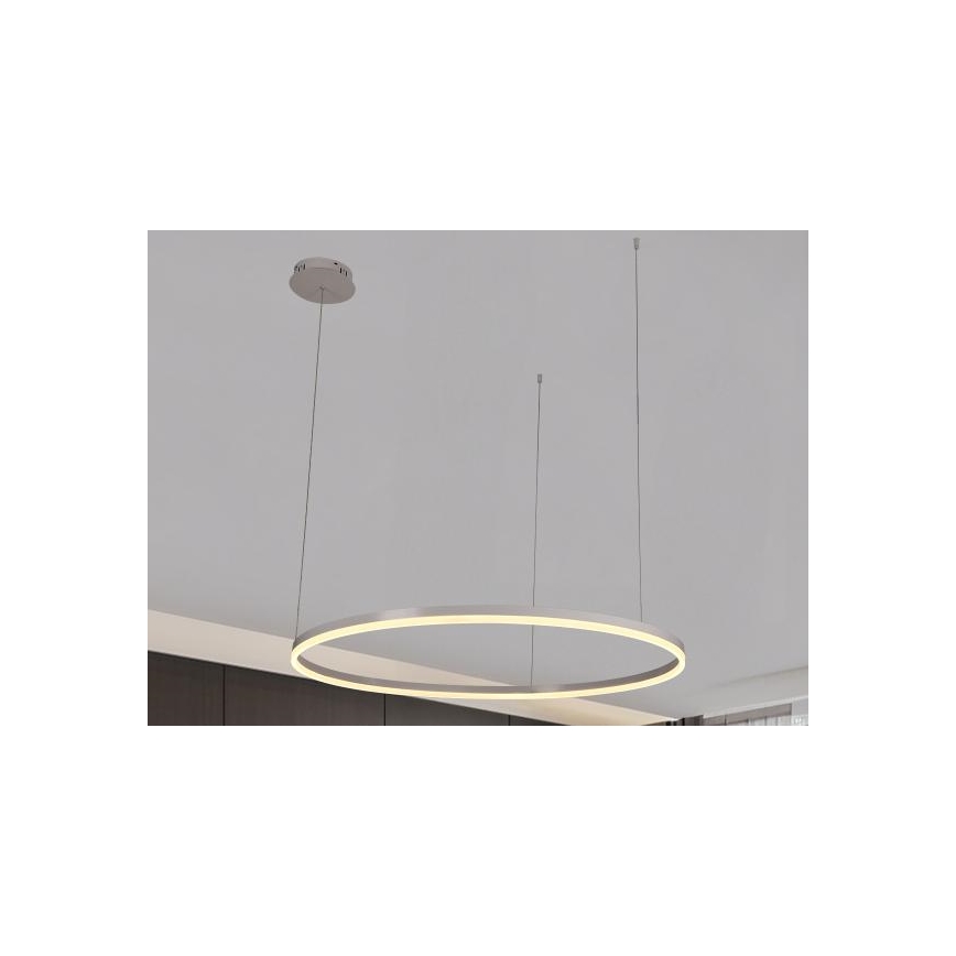 LED Aptumšojama lustra ar auklu LED/72W/230V 3000-6500K + tālvadības pults