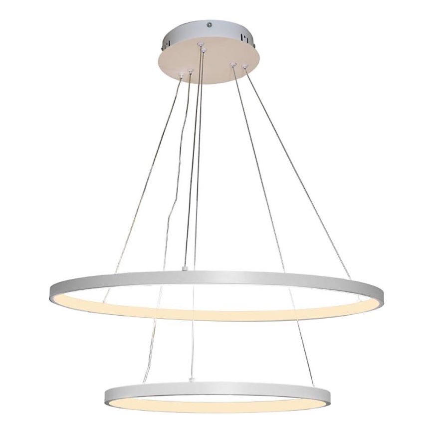 LED Aptumšojama lustra ar auklu LED/75W/230V 3000-6500K d. 60 cm + tālvadības pults