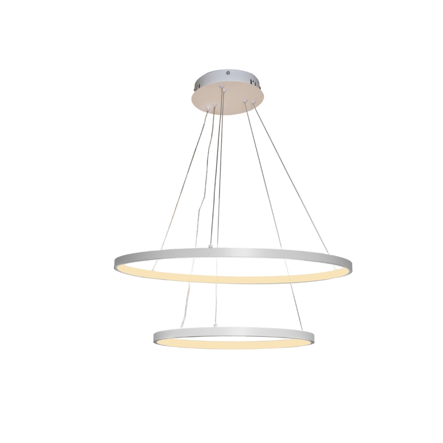 LED Aptumšojama lustra ar auklu LED/75W/230V 3000-6500K d. 60 cm + tālvadības pults