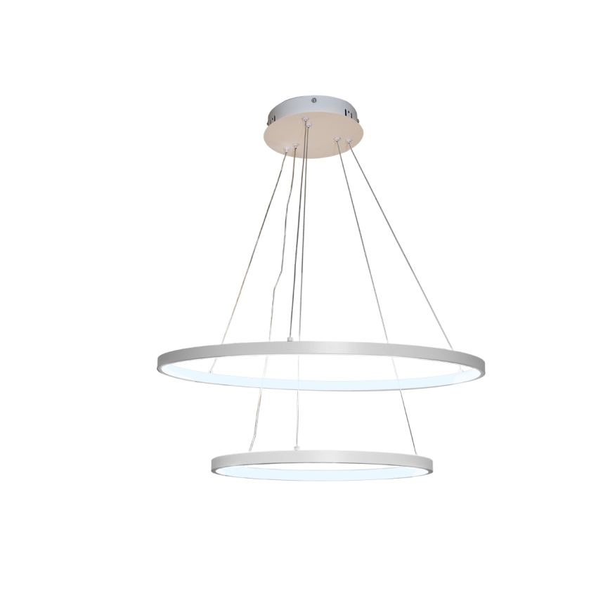 LED Aptumšojama lustra ar auklu LED/75W/230V 3000-6500K d. 60 cm + tālvadības pults