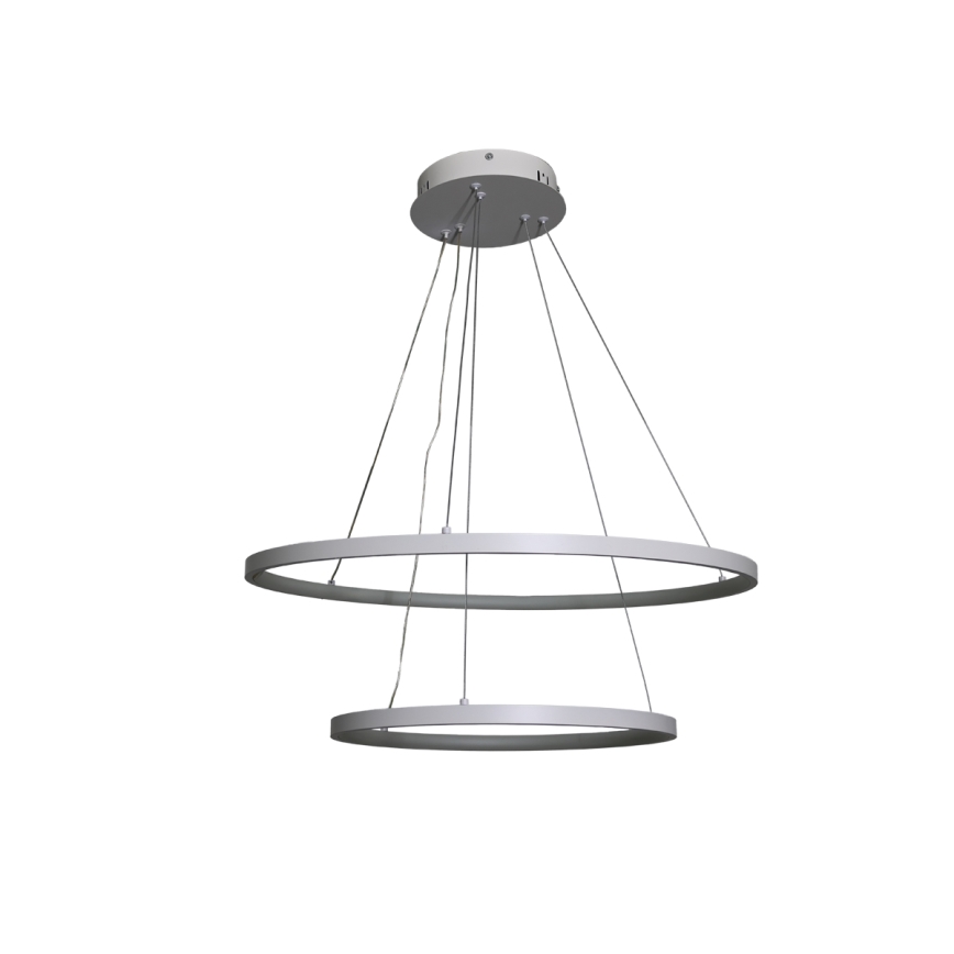 LED Aptumšojama lustra ar auklu LED/75W/230V 3000-6500K d. 60 cm + tālvadības pults