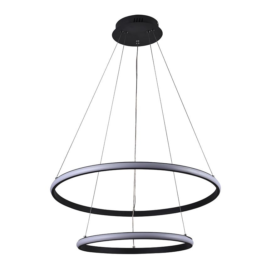 LED Aptumšojama lustra ar auklu LED/75W/230V 3000-6500K + tālvadības pults