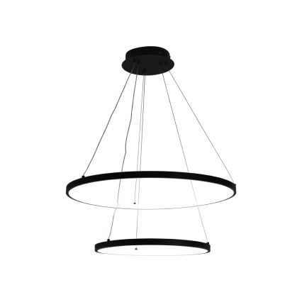 LED Aptumšojama lustra ar auklu LED/75W/230V 3000-6500K d. 60 cm + tālvadības pults
