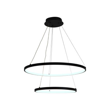 LED Aptumšojama lustra ar auklu LED/75W/230V 3000-6500K d. 60 cm + tālvadības pults