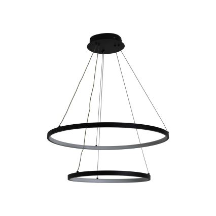 LED Aptumšojama lustra ar auklu LED/75W/230V 3000-6500K d. 60 cm + tālvadības pults