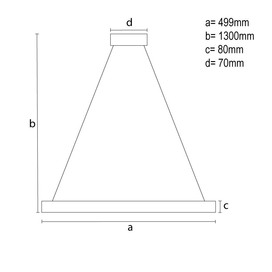 LED Aptumšojama kristāla lustra ar auklu LED/80W/230V 3000-6500K balta + tālvadības pults