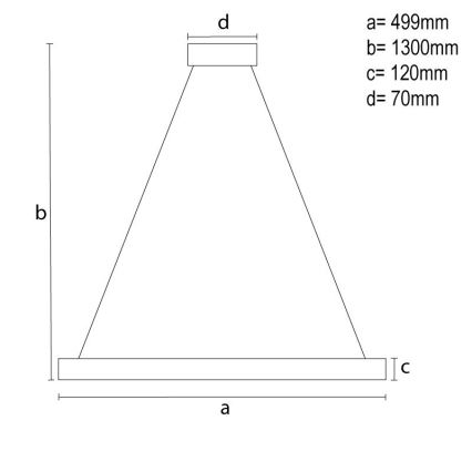 LED Aptumšojama kristāla lustra ar auklu LED/80W/230V 3000-6500K melna + tālvadības pults
