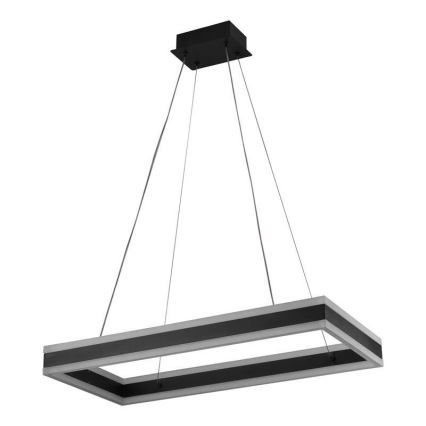 LED Aptumšojama lustra ar auklu LED/80W/230V 3000-6500K + tālvadības pults