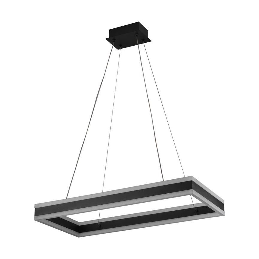 LED Aptumšojama lustra ar auklu LED/80W/230V 3000-6500K + tālvadības pults