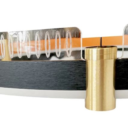 LED Aptumšojama lustra ar auklu LED/80W/230V 3000-6500K d. 60 cm + tālvadības pults