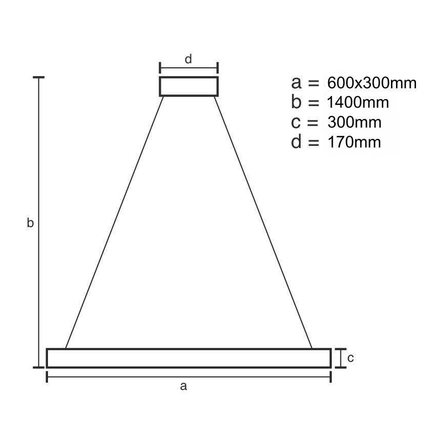 LED Aptumšojama kristāla lustra ar auklu LED/80W/230V 3000-6500K zelta + tālvadības pults