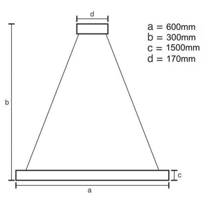 LED Aptumšojama kristāla lustra ar auklu LED/80W/230V 3000-6500K zelta + tālvadības pults