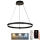 LED Aptumšojama lustra ar auklu LED/85W/230V 3000-6500K d. 60 cm + tālvadības pults