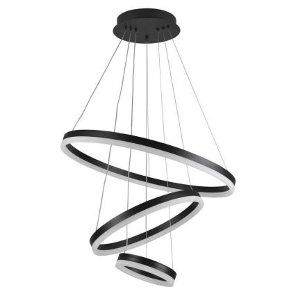 LED Aptumšojama lustra ar auklu LED/85W/230V 3000-6500K d. 60 cm + tālvadības pults